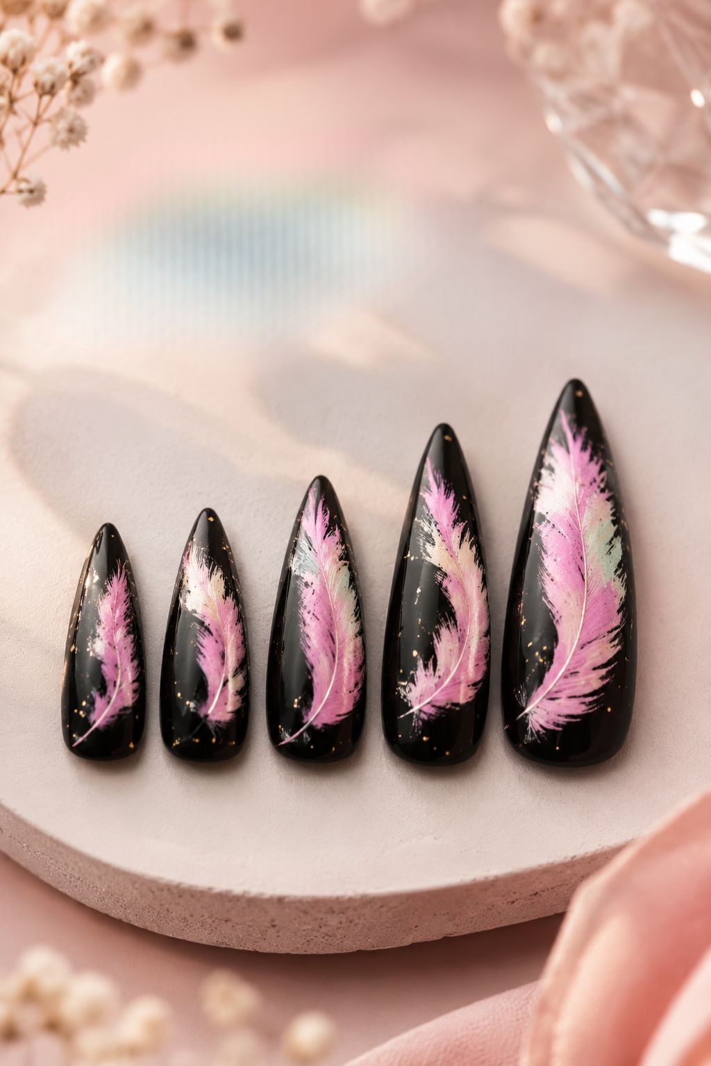 Luxury nail art at Glammefy Studioz