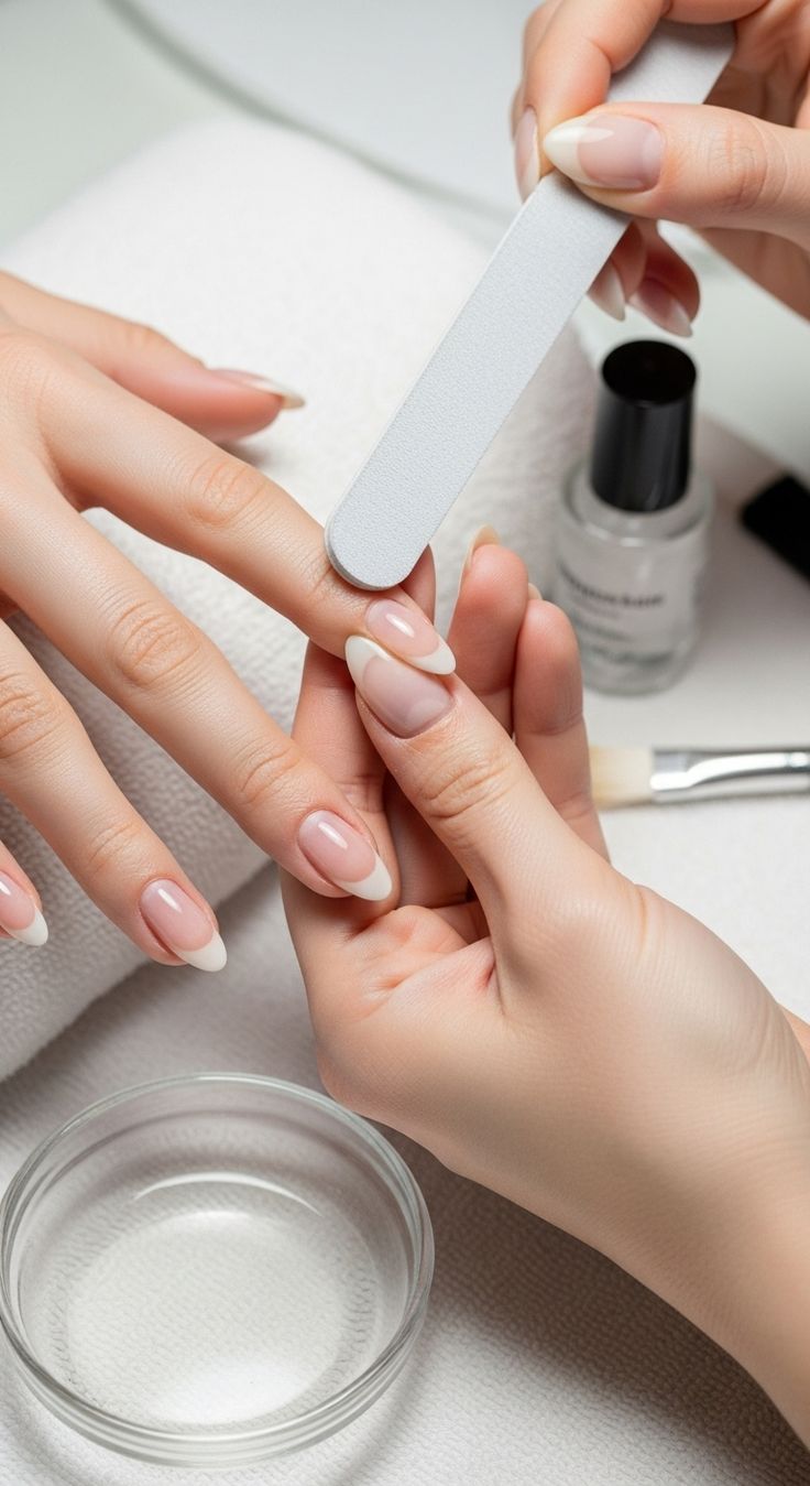 Luxury manicure treatment